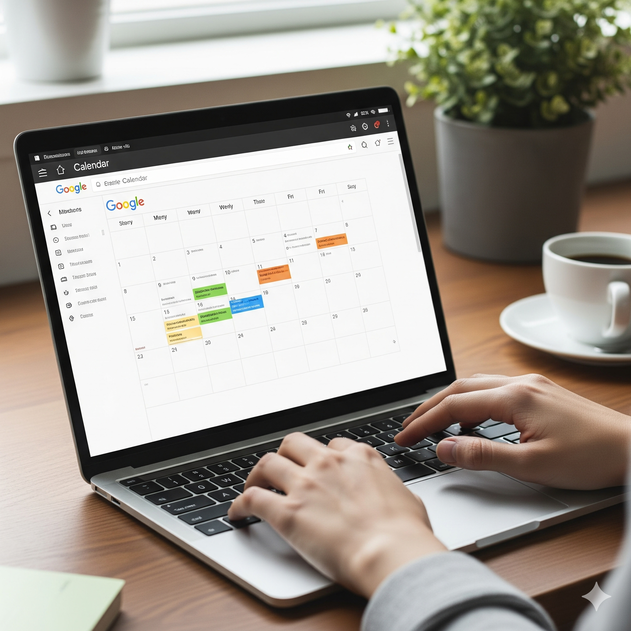 Calendário digital marcando Diagnóstico Estratégico